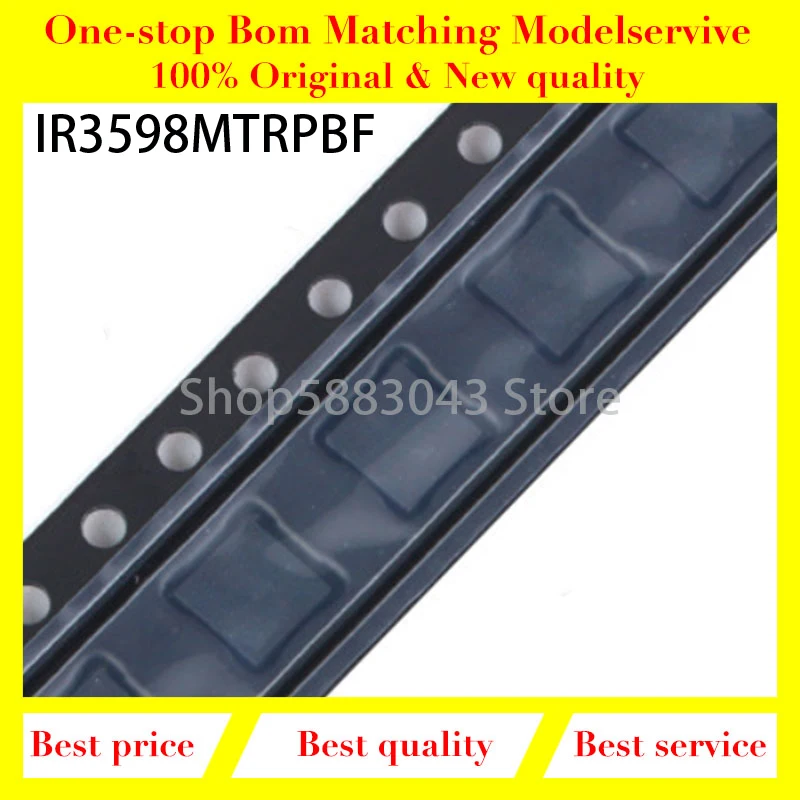 Новинка, оригинальный IR3598MTRPBF золотого 3598 IR3598 3598 QFN16 5 шт./лот
Новинка, оригинальный IR3598MTRPBF золотого 3598 IR3598 3598 QFN16 5 шт./лот