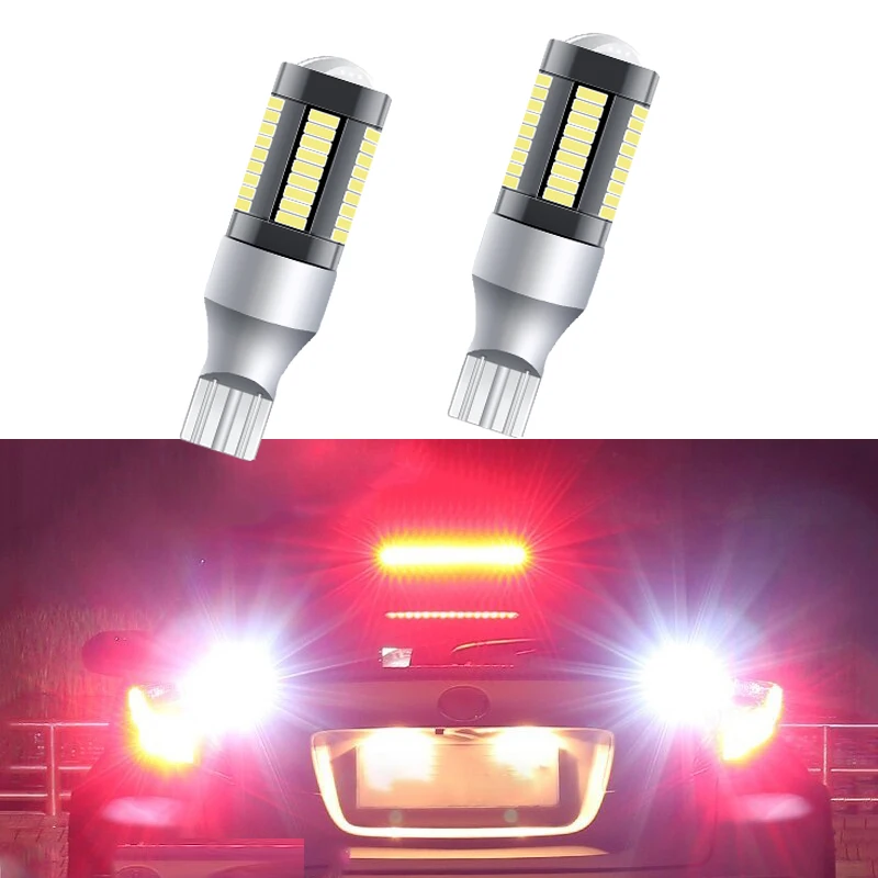 

2pcs 921 T15 W16W Super Brightness For Toyota C-HR CHR 2016 2017 2018 2019 2020 2021 2022 Back Up Reversing Lights 51SMD