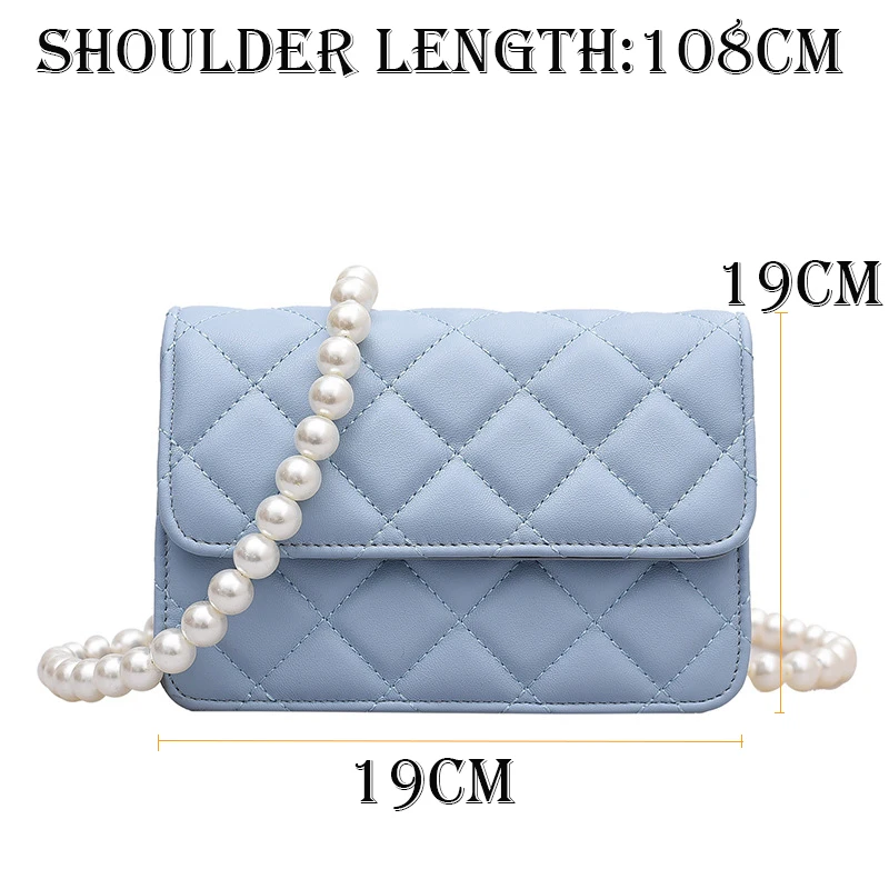 Beaded Shoulder Belt Design PU Leather Small Crossbody Bags for Women 2021 Summer New Fashion Brand Handbags and Purses
Beaded Shoulder Belt Design PU Leather Small Crossbody Bags for Women 2021 Summer New Fashion Brand Handbags and Purses