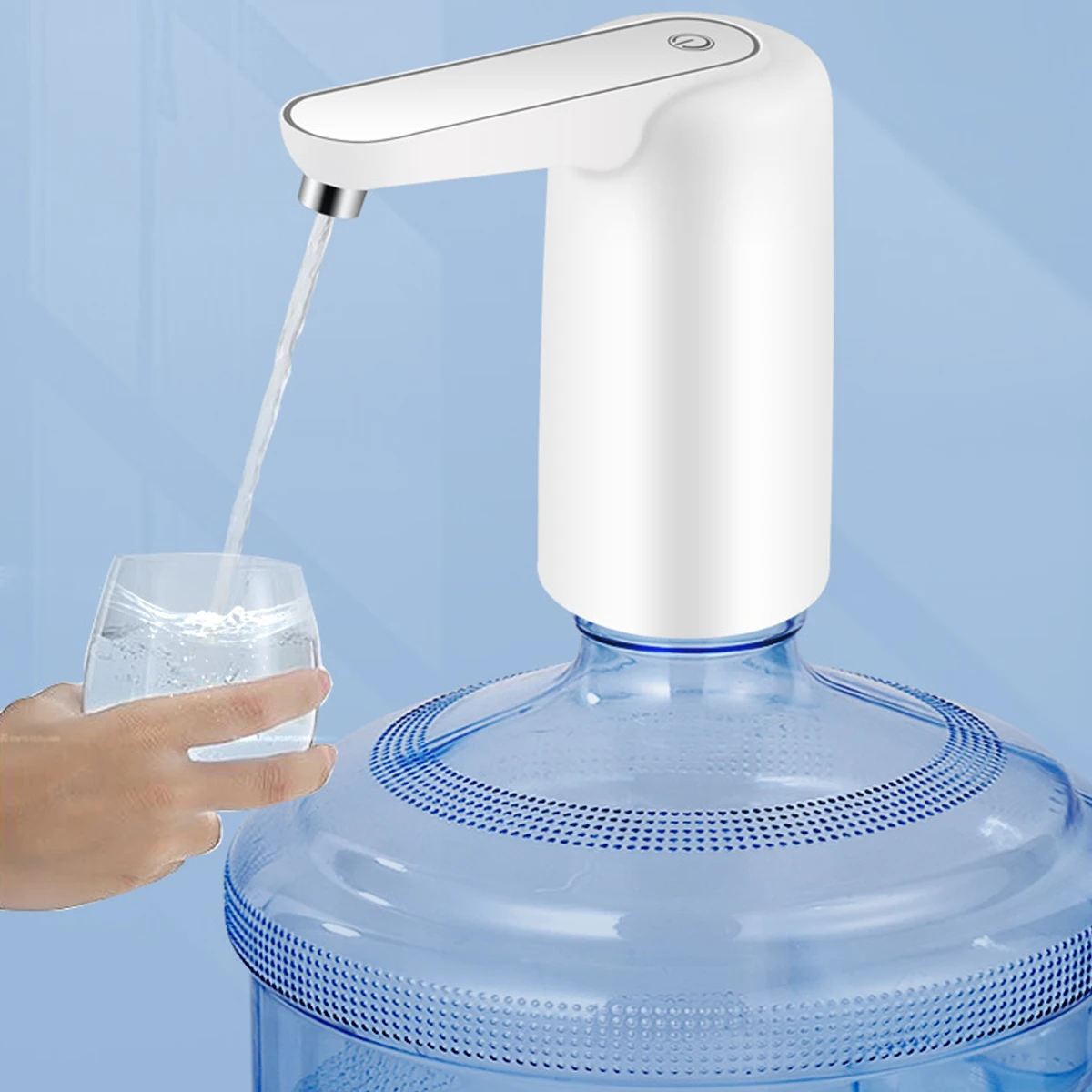 Mini Barreled Water Electric Pump Water Dispenser automatic Touch Switch Water Pump USB Charge Water Dispenser Drink Dispenser
Mini Barreled Water Electric Pump Water Dispenser automatic Touch Switch Water Pump USB Charge Water Dispenser Drink Dispenser