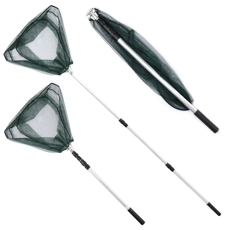Fishing Landing Net Tool Lightweight Aluminum Alloy Retractable Foldable Fish Net Telescoping Boat Fishing Net 1.5M 1.7M 2.1M
Fishing Landing Net Tool Lightweight Aluminum Alloy Retractable Foldable Fish Net Telescoping Boat Fishing Net 1.5M 1.7M 2.1M