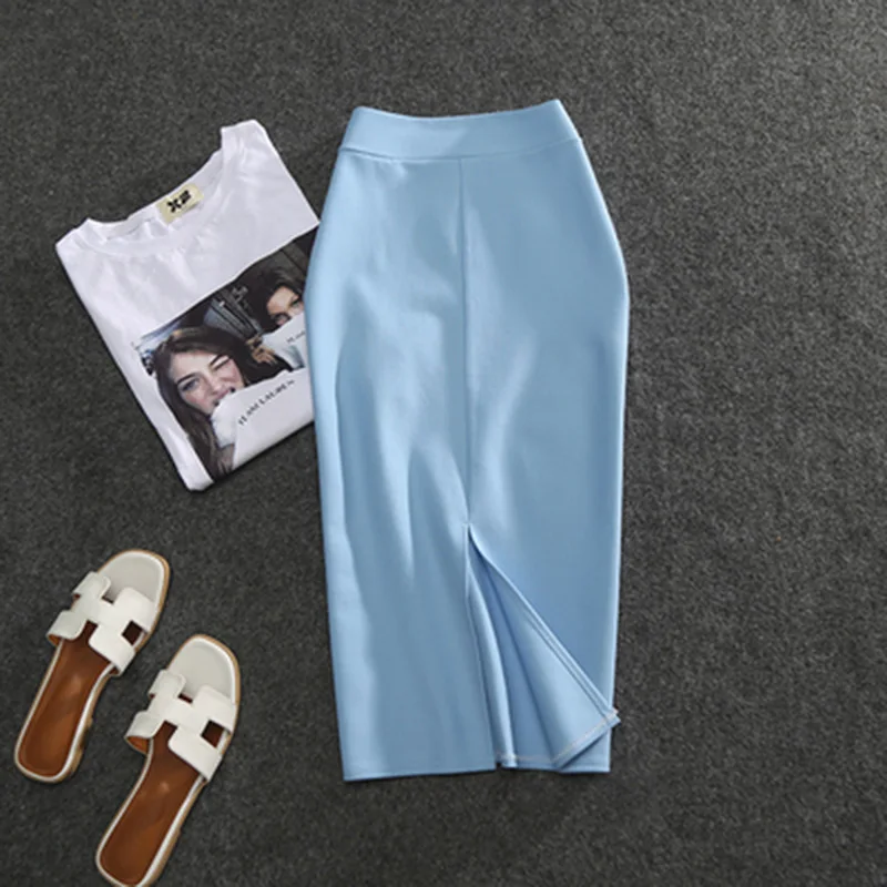 FAKUNTN 2021 New Women's Pencil Skirts Solid Pur High Waist Slim Fit Girl Summer Office Lady Elastic Female Sexy Tube
FAKUNTN 2021 New Women's Pencil Skirts Solid Pur High Waist Slim Fit Girl Summer Office Lady Elastic Female Sexy Tube