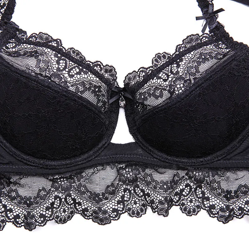 Sexy Ladies Lace Bra Set Women Seamless Gathered Bralette Breathable Female Underwear Lingerie Bra Suspender Set
Sexy Ladies Lace Bra Set Women Seamless Gathered Bralette Breathable Female Underwear Lingerie Bra Suspender Set