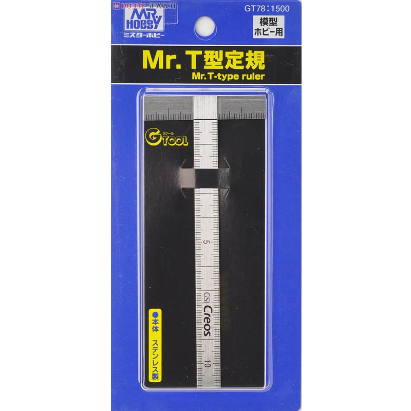 GSI Creos Mr.Hobby GT-78 Mr.T-образная линейка, набор инструментов для моделирования G-Tool
GSI Creos Mr.Hobby GT-78 Mr.T-образная линейка, набор инструментов для моделирования G-Tool