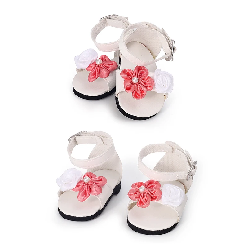 New Fashion Baby Doll Shoes 7cm Shoes Leather Shoes With flower 43cm Dolls Baby New Born and 18" American Doll 1/3 BJD
New Fashion Baby Doll Shoes 7cm Shoes Leather Shoes With flower 43cm Dolls Baby New Born and 18" American Doll 1/3 BJD