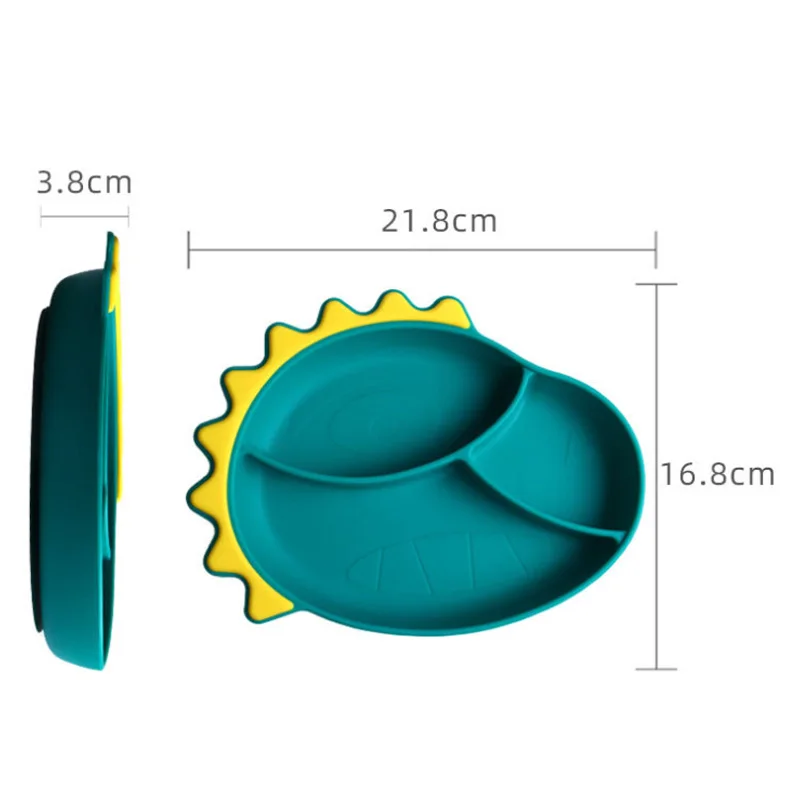 Baby Feeding Plate Dinosaur Dishes Table Mat Silicone Suction Tray Anti Slip Mini Mat Children Kids Plate Sets Dishes Spoon Fork
Baby Feeding Plate Dinosaur Dishes Table Mat Silicone Suction Tray Anti Slip Mini Mat Children Kids Plate Sets Dishes Spoon Fork