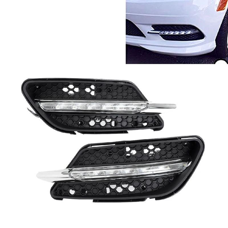Car LED Fog Light DRL Daytime Running Lights for Mercedes-Benz W204 C-Class C300 AMG Sport 2007 2008 2009 2010 2011
Car LED Fog Light DRL Daytime Running Lights for Mercedes-Benz W204 C-Class C300 AMG Sport 2007 2008 2009 2010 2011