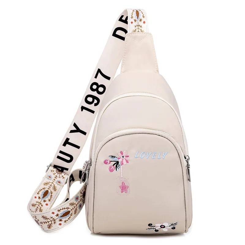 Women Sling Shoulder Bag Small Backpacks Fashion Chest Bag Traditional Embroidery Handbag for Girls Outdoor Cross-Body Back Pack 
Women Sling Shoulder Bag Small Backpacks Fashion Chest Bag Traditional Embroidery Handbag for Girls Outdoor Cross-Body Back Pack