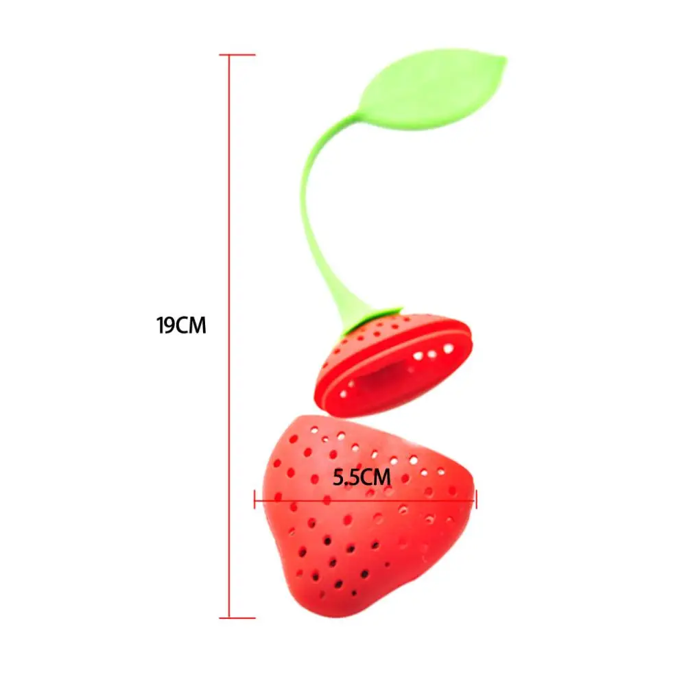 2 PCS Strawberry Tea Infuser Stainless Steel Tea Ball Leaf Tea Strainer for Brewing Device Herbal Spice Filter Kitchen Tools
2 PCS Strawberry Tea Infuser Stainless Steel Tea Ball Leaf Tea Strainer for Brewing Device Herbal Spice Filter Kitchen Tools