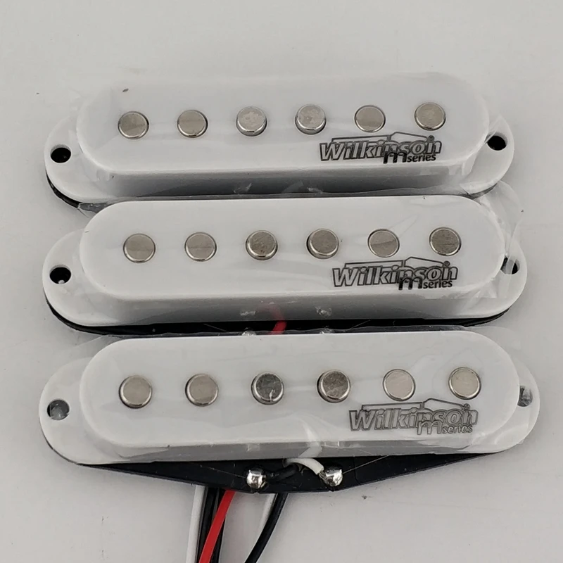 New white Wilkinson WOVS Electric Guitar Pickups Lic Vintage Voice Single Coil Pickups for ST Guitar
New white Wilkinson WOVS Electric Guitar Pickups Lic Vintage Voice Single Coil Pickups for ST Guitar