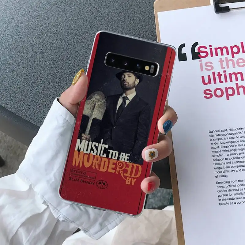 Rap God Eminemm Phone Case For Samsung S10 S10e S8 S9 Plus S7 Edge Note10 9 8 Soft Transparent TPU Cove
Rap God Eminemm Phone Case For Samsung S10 S10e S8 S9 Plus S7 Edge Note10 9 8 Soft Transparent TPU Cove