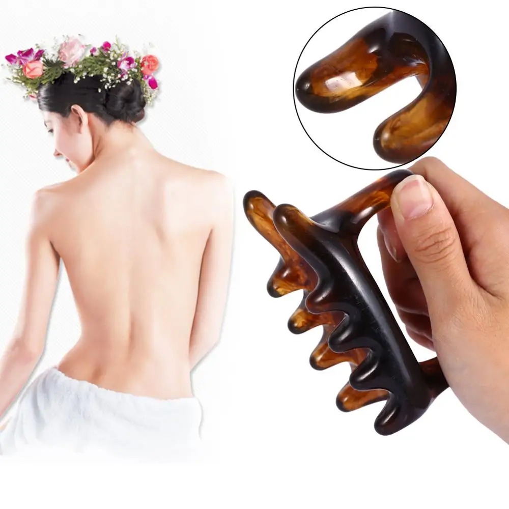 2 Colors Natural Resin Massage Tools Sciatica Whole Body Massage Back Lumbar Vertebra Meridian Points Health Care Scraping Board
2 Colors Natural Resin Massage Tools Sciatica Whole Body Massage Back Lumbar Vertebra Meridian Points Health Care Scraping Board