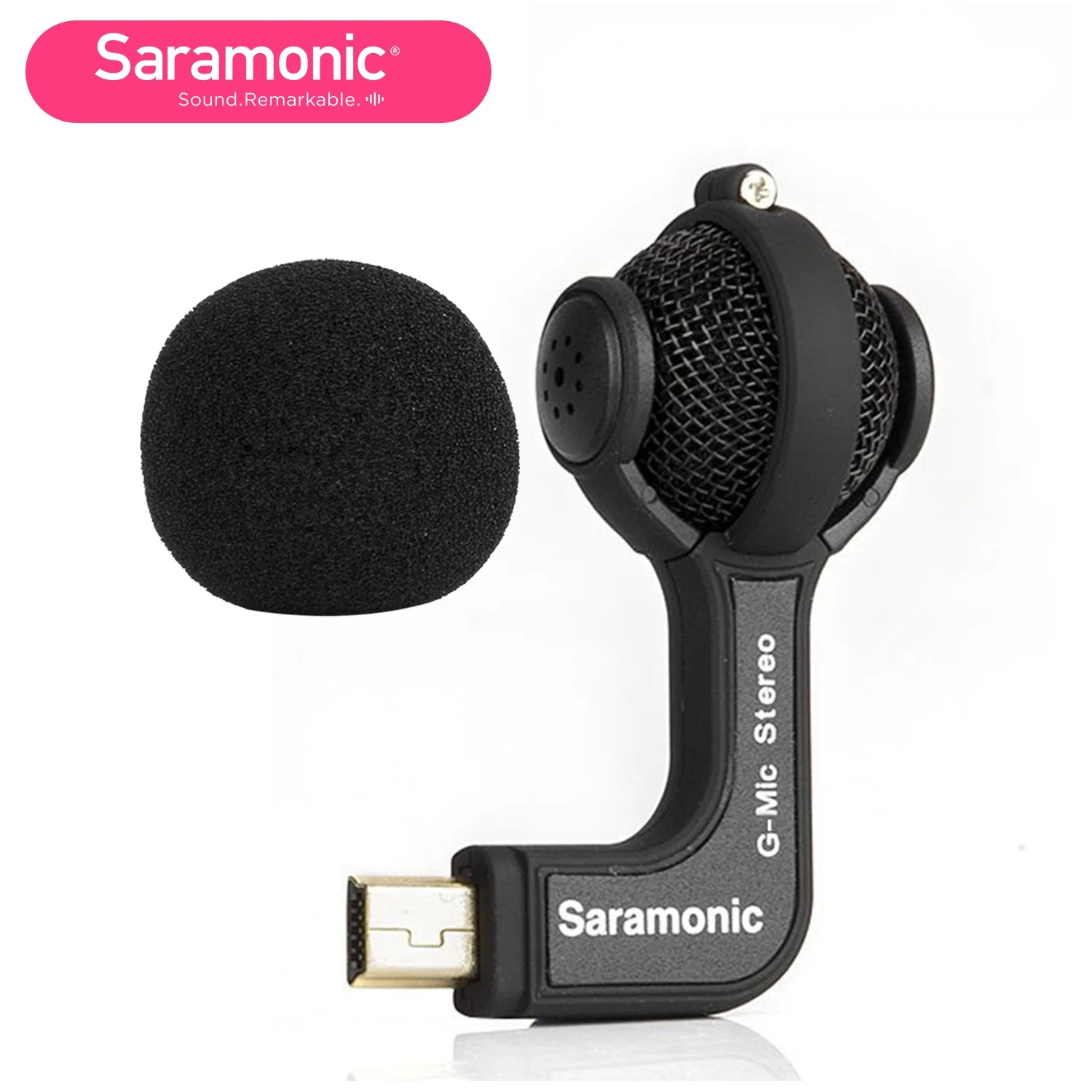 Saramonic G-Mic Gopro Mic аксессуары мини двойной стерео шар профессиональный микрофон для экшн-камер Gopro Hero4 Hero3 + Hero3
Saramonic G-Mic Gopro Mic аксессуары мини двойной стерео шар профессиональный микрофон для экшн-камер Gopro Hero4 Hero3 + Hero3