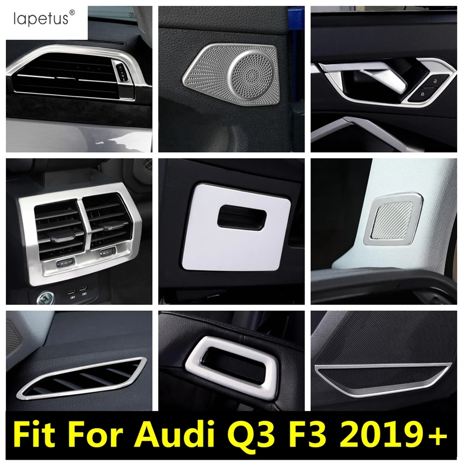 Door Speaker Air AC Vent Window Lift Button Panel Cover Trim Stainless Steel Accessories Interior Kit For Audi Q3 F3 2019 - 2022
Door Speaker Air AC Vent Window Lift Button Panel Cover Trim Stainless Steel Accessories Interior Kit For Audi Q3 F3 2019 - 2022