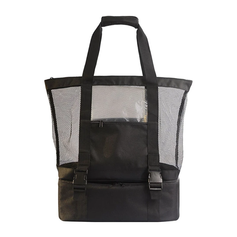Large Capacity Mesh Bag Breathable Multiple Pockets Mesh Storage Bag for Beach Picnic Travel Bag Storage Pouch Handbag
Large Capacity Mesh Bag Breathable Multiple Pockets Mesh Storage Bag for Beach Picnic Travel Bag Storage Pouch Handbag