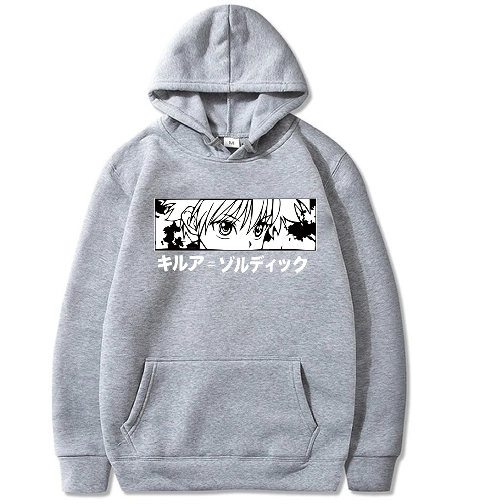 2020 Anime Hunter X Hunter Killua Eyes Leorio Kurapika Gon Hisoka Pullover Harajuku Hoodie Streetwear Top
2020 Anime Hunter X Hunter Killua Eyes Leorio Kurapika Gon Hisoka Pullover Harajuku Hoodie Streetwear Top