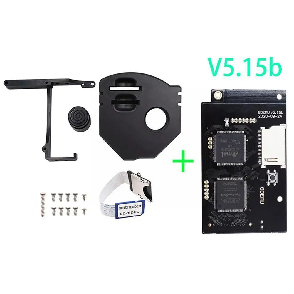 For GDEMU V5.5/ GDEMU V5.15 / GDEMU5.15B SD Card Installation Mount Kit Expansion Adapter for SEGA DreamCast VA1 P2A1
For GDEMU V5.5/ GDEMU V5.15 / GDEMU5.15B SD Card Installation Mount Kit Expansion Adapter for SEGA DreamCast VA1 P2A1