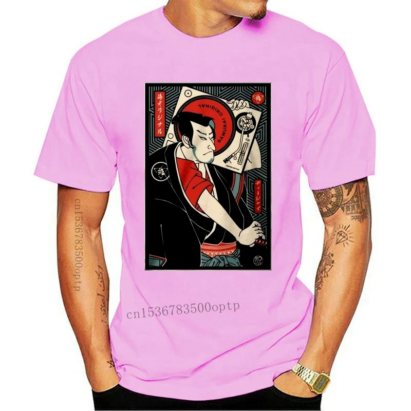 Новая Оригинальная забавная черная футболка Samurai DJ
Новая Оригинальная забавная черная футболка Samurai DJ