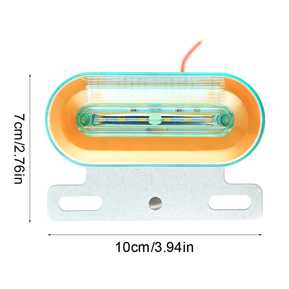 10pcs Car Truck Side Marker Lights Car External Lights Signal Indicator Lamp Warning Tail Light 3 Modes Trailer Lorry 24V 12LED
10pcs Car Truck Side Marker Lights Car External Lights Signal Indicator Lamp Warning Tail Light 3 Modes Trailer Lorry 24V 12LED