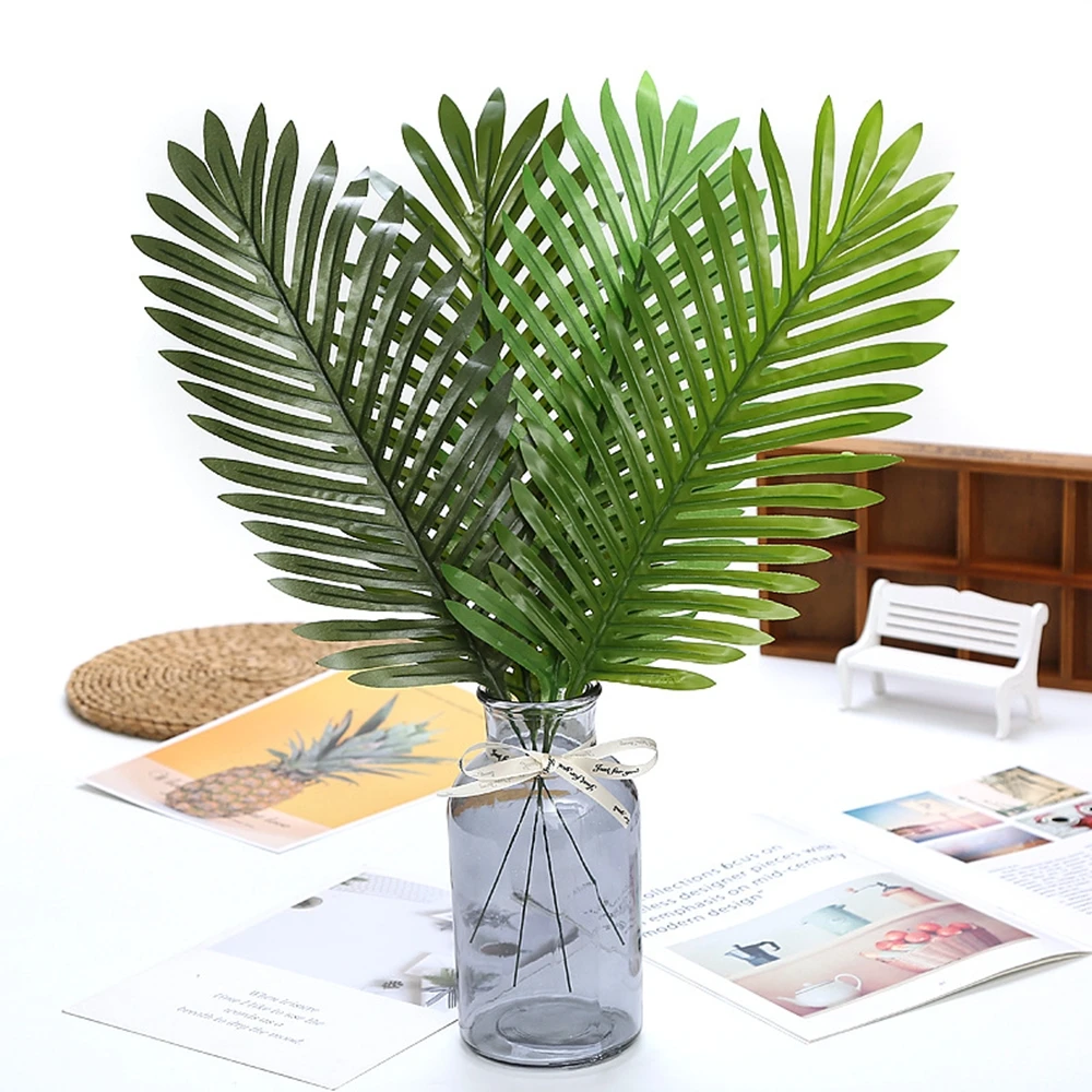 20Pcs/Set Artificial Chrysalidocarpus lutesens Plants 46cm Height Coconut Leaves Home Decoration Photography Decorative
20Pcs/Set Artificial Chrysalidocarpus lutesens Plants 46cm Height Coconut Leaves Home Decoration Photography Decorative