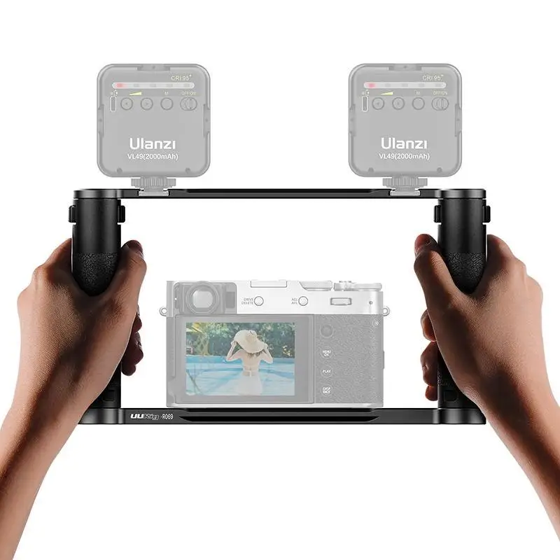UURig R069 Expansion Bracket Universal Camera Handheld Rabbit Cage Extension Bracket for Mobile Phone Sports Camera
UURig R069 Expansion Bracket Universal Camera Handheld Rabbit Cage Extension Bracket for Mobile Phone Sports Camera