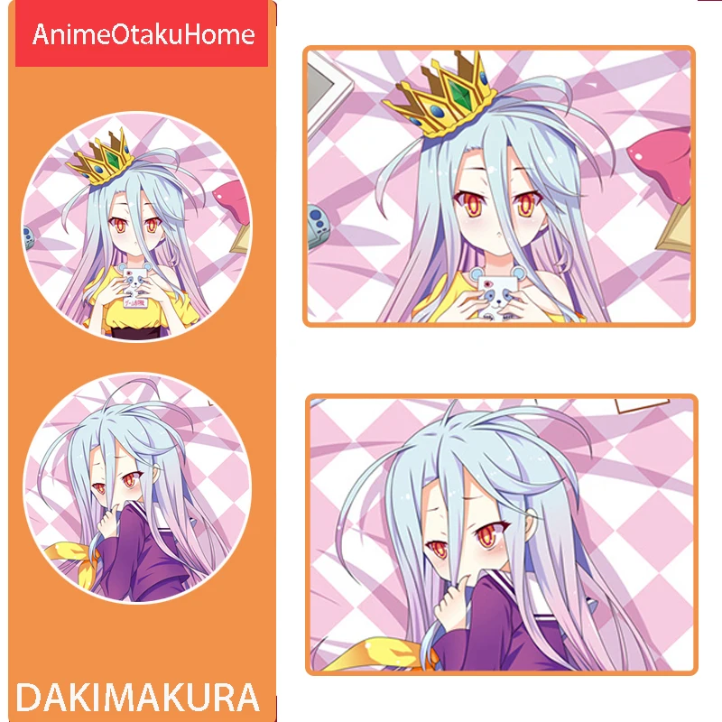 Наволочка с рисунком аниме NO GAME NO LIFE Shiro, привлекательная милая девушка, обнимающая подушка для тела, чехол для постельных принадлежностей
Наволочка с рисунком аниме NO GAME NO LIFE Shiro, привлекательная милая девушка, обнимающая подушка для тела, чехол для постельных принадлежностей