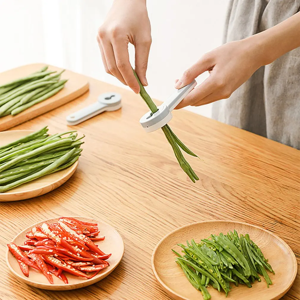 Multifunction Bean French Bean Slicer Cutter Stainless Steel Plastic Handle Long Bean Shredder Cooking Kitchen Tool For Home 
Multifunction Bean French Bean Slicer Cutter Stainless Steel Plastic Handle Long Bean Shredder Cooking Kitchen Tool For Home