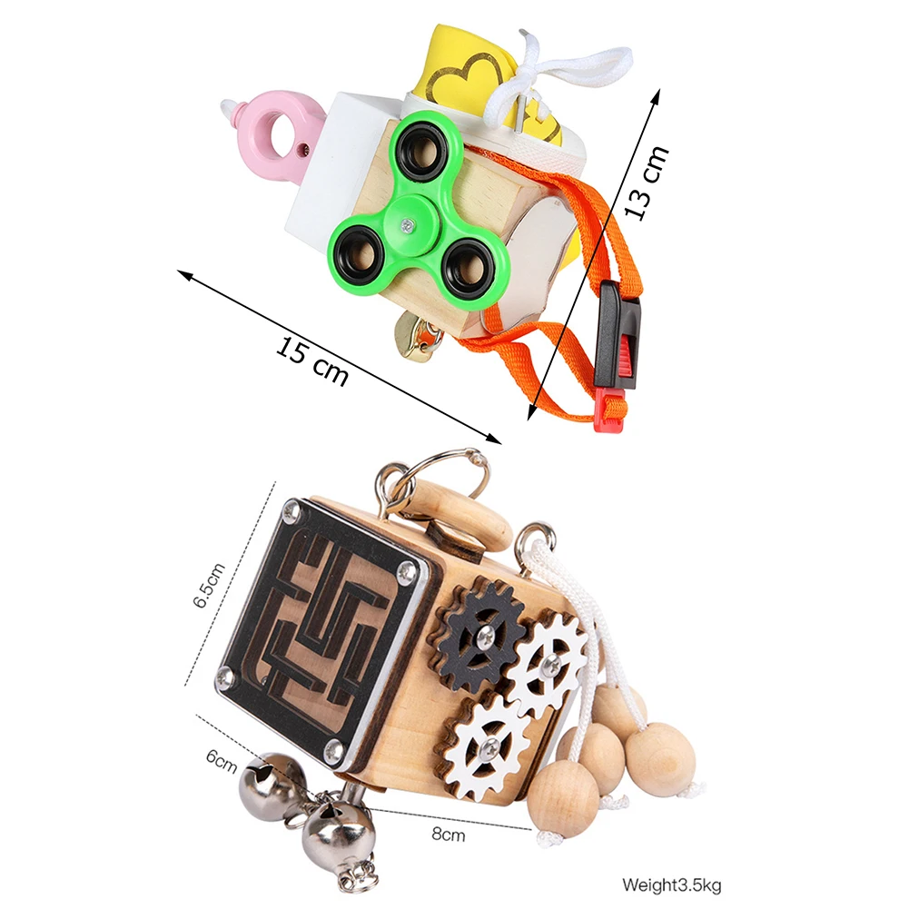 6 in 1 Montessori Unlock Wooden Busy Block Interactive Building Board Toys Preschool Logical Training Fun
6 in 1 Montessori Unlock Wooden Busy Block Interactive Building Board Toys Preschool Logical Training Fun