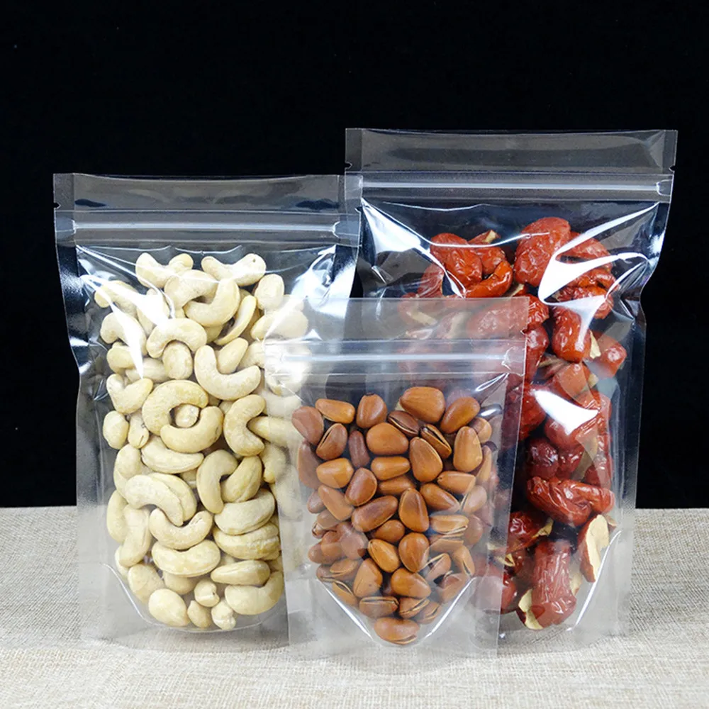 1000Pcs Clear Plastic Stand Up Pouches Zip Lock Reusable Package Bag Zipper Heat Sealing Nuts Beans Food Storage Bag
1000Pcs Clear Plastic Stand Up Pouches Zip Lock Reusable Package Bag Zipper Heat Sealing Nuts Beans Food Storage Bag