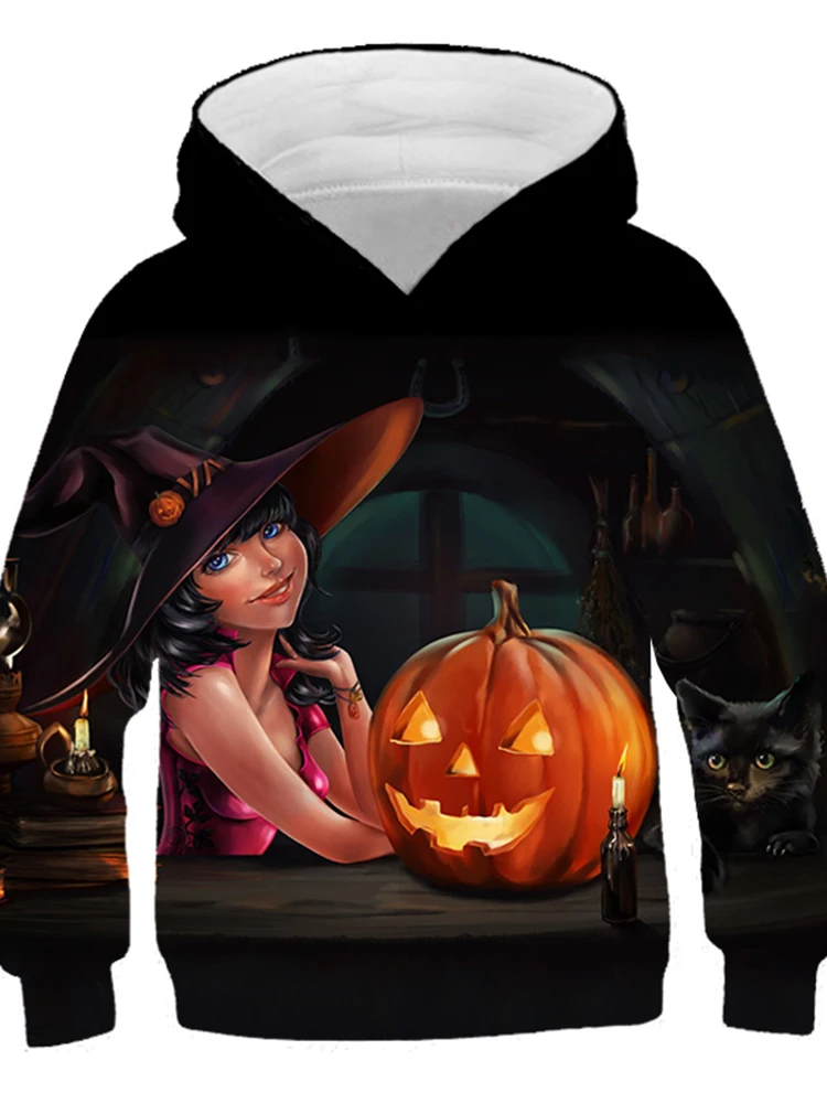 Children Boys Classic Halloween Hoodie Long Sleeve Tops Boys Girls T-shirt Classic 3D Printing Halloween Party Costume
Children Boys Classic Halloween Hoodie Long Sleeve Tops Boys Girls T-shirt Classic 3D Printing Halloween Party Costume