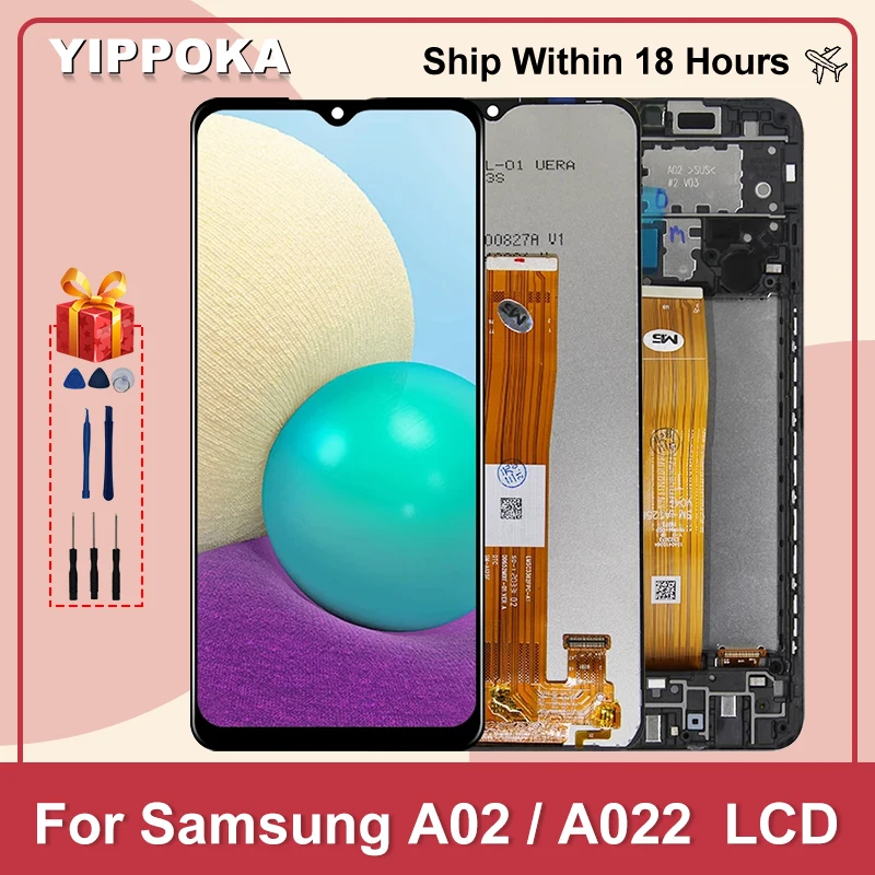 Оригинальный дисплей 6,5 ''для Samsung Galaxy A02, внешний дисплей/яркий дисплей/ЖК-дисплей с сенсорным экраном и дигитайзером в сборе
Оригинальный дисплей 6,5 ''для Samsung Galaxy A02, внешний дисплей/яркий дисплей/ЖК-дисплей с сенсорным экраном и дигитайзером в сборе