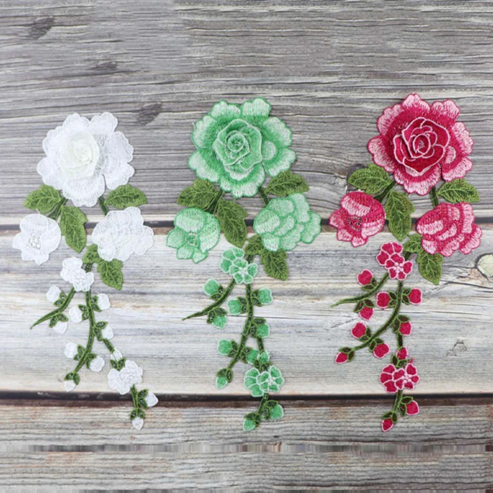 Red Rose Patches Embroidered Sewing On Patch Flower Iron On Patch Stickers Clothes Badge Fabric Applique Supplies Patches White
Red Rose Patches Embroidered Sewing On Patch Flower Iron On Patch Stickers Clothes Badge Fabric Applique Supplies Patches White