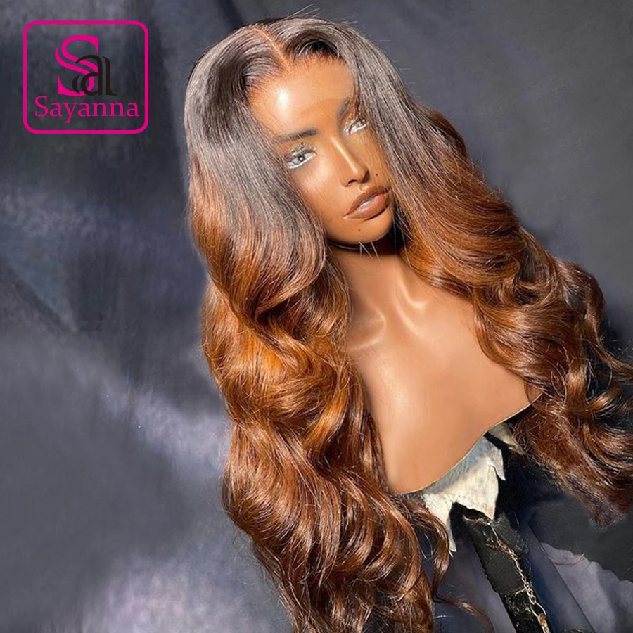 Body Wave Wig Honey Brown Lace Front Wig Ombre Lace Front Human Hair Wigs 1B30 Color For Black Women Lace Closure Wig PrePlucked
Body Wave Wig Honey Brown Lace Front Wig Ombre Lace Front Human Hair Wigs 1B30 Color For Black Women Lace Closure Wig PrePlucked