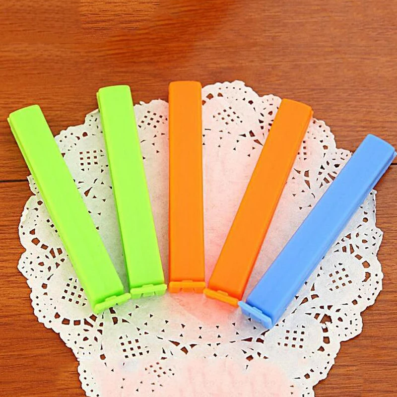 10/6Pcs Portable New Kitchen Storage Food Snack Seal Sealing Bag Clips Sealer Clamp Plastic Tool Kitchen Accessories Wholesale
10/6Pcs Portable New Kitchen Storage Food Snack Seal Sealing Bag Clips Sealer Clamp Plastic Tool Kitchen Accessories Wholesale