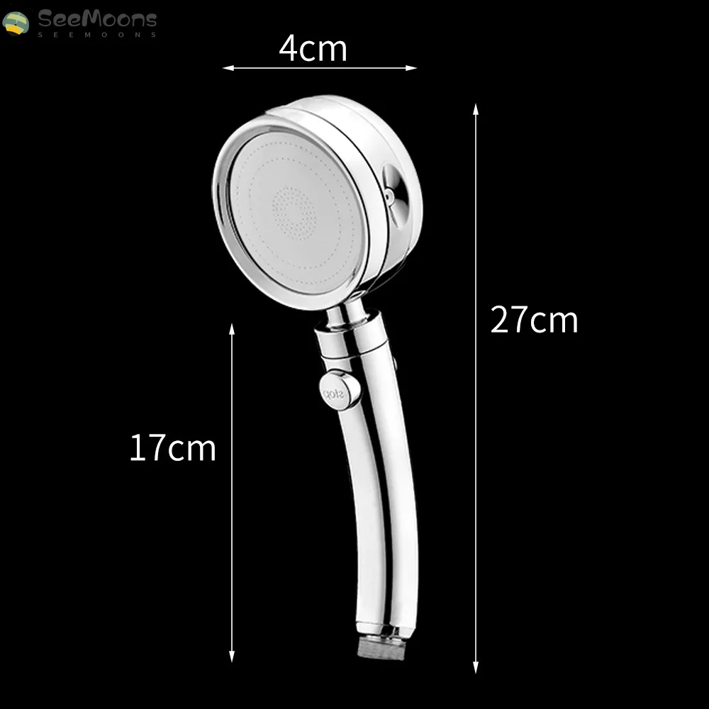Handheld Shower Head High Pressure 5 Function Adjustable Bath Shower Jets with On/Off Pause Switch Removable Filter with Hose
Handheld Shower Head High Pressure 5 Function Adjustable Bath Shower Jets with On/Off Pause Switch Removable Filter with Hose