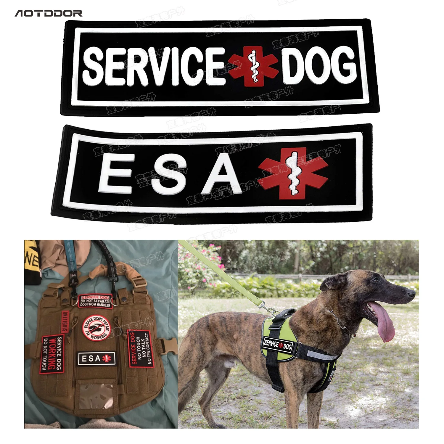 PVC Service Dog тактические заплатки Dogline эмоциональная поддержка животных военная нашивка с крючком для собаки и жилета
PVC Service Dog тактические заплатки Dogline эмоциональная поддержка животных военная нашивка с крючком для собаки и жилета