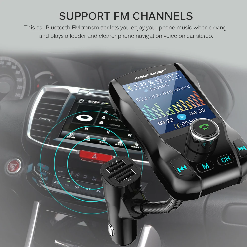 Bluetooth FM передатчик для автомобильного Bluetooth V3.0 с EDR во время езды в автомобиле беспроводной передатчик FM Radio Универсальный адаптер с двойным ...
Bluetooth FM передатчик для автомобильного Bluetooth V3.0 с EDR во время езды в автомобиле беспроводной передатчик FM Radio Универсальный адаптер с двойным ...