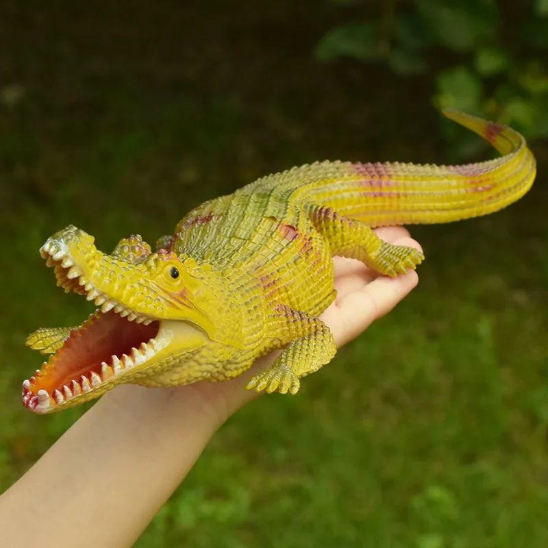 Simulation Animal Crocodile Model Toys Figurine Emulation Action Figure Toys For Children Novelty Garden Props Joke Prank Gifts
Simulation Animal Crocodile Model Toys Figurine Emulation Action Figure Toys For Children Novelty Garden Props Joke Prank Gifts