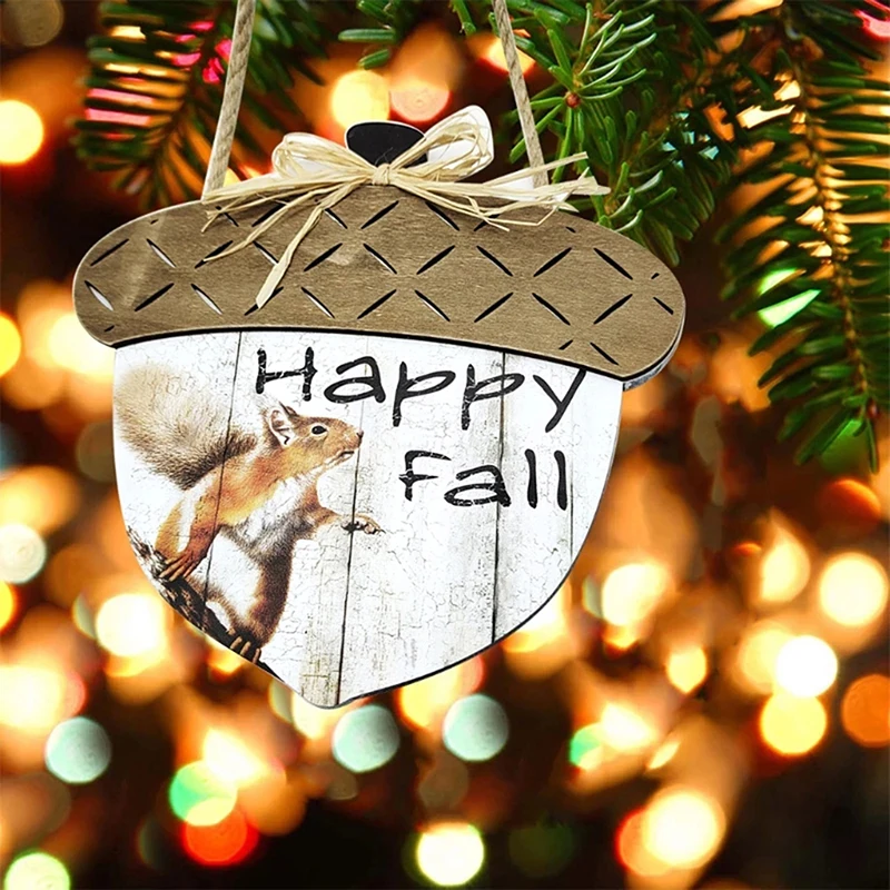 1PC Wooden Pendant Durable For Long-lasting Sturdy Harvest Festival Fall Bows And Rope Design Happy Fall Words Home Decoration
1PC Wooden Pendant Durable For Long-lasting Sturdy Harvest Festival Fall Bows And Rope Design Happy Fall Words Home Decoration