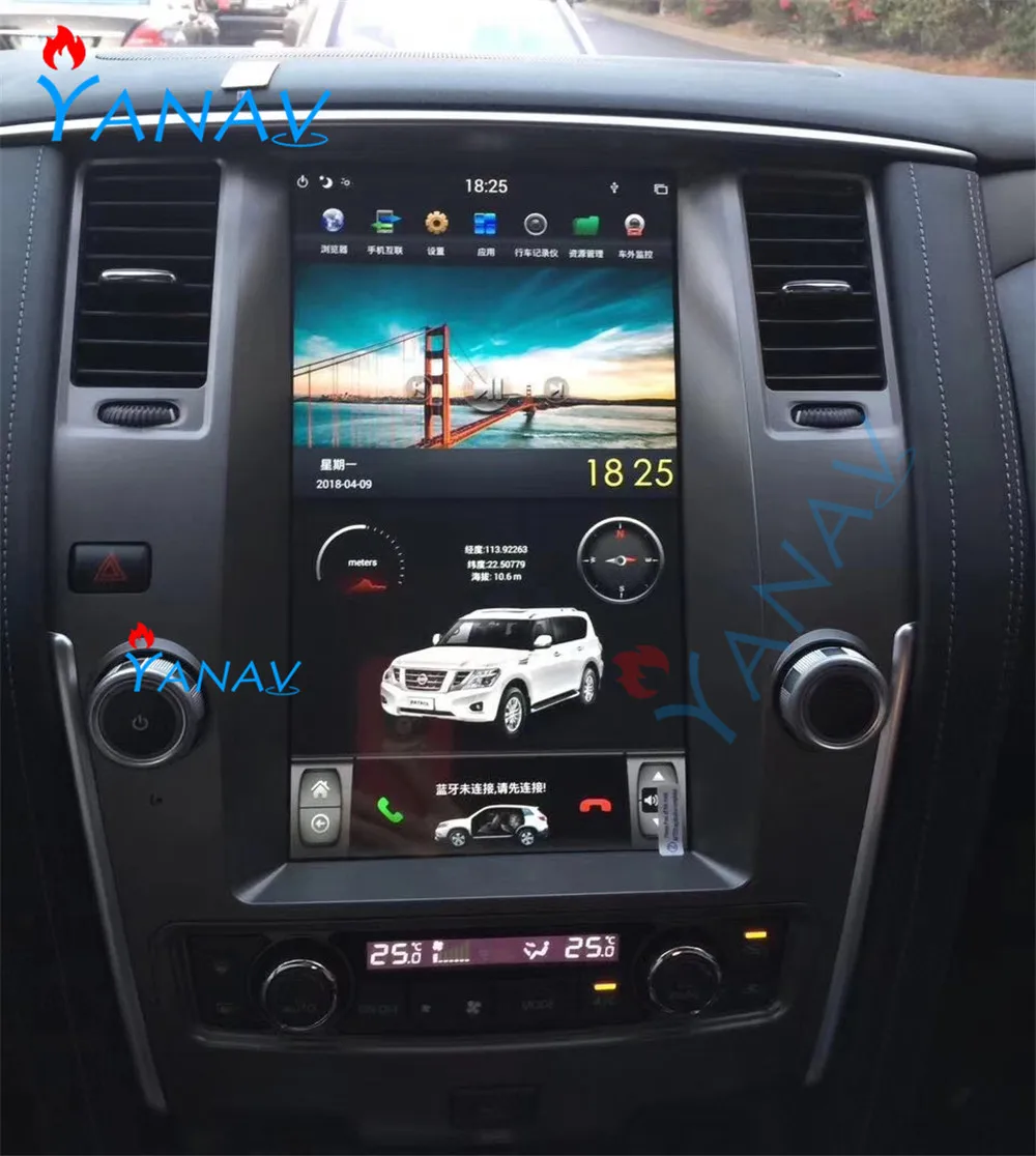 13,6 дюймов PX6 Android 9,1 автомобильное радио для-NISSAN PATROL 2010-2018 большой вертикальный экран Gps Android навигация автомобильное радио стерео mult
13,6 дюймов PX6 Android 9,1 автомобильное радио для-NISSAN PATROL 2010-2018 большой вертикальный экран Gps Android навигация автомобильное радио стерео mult