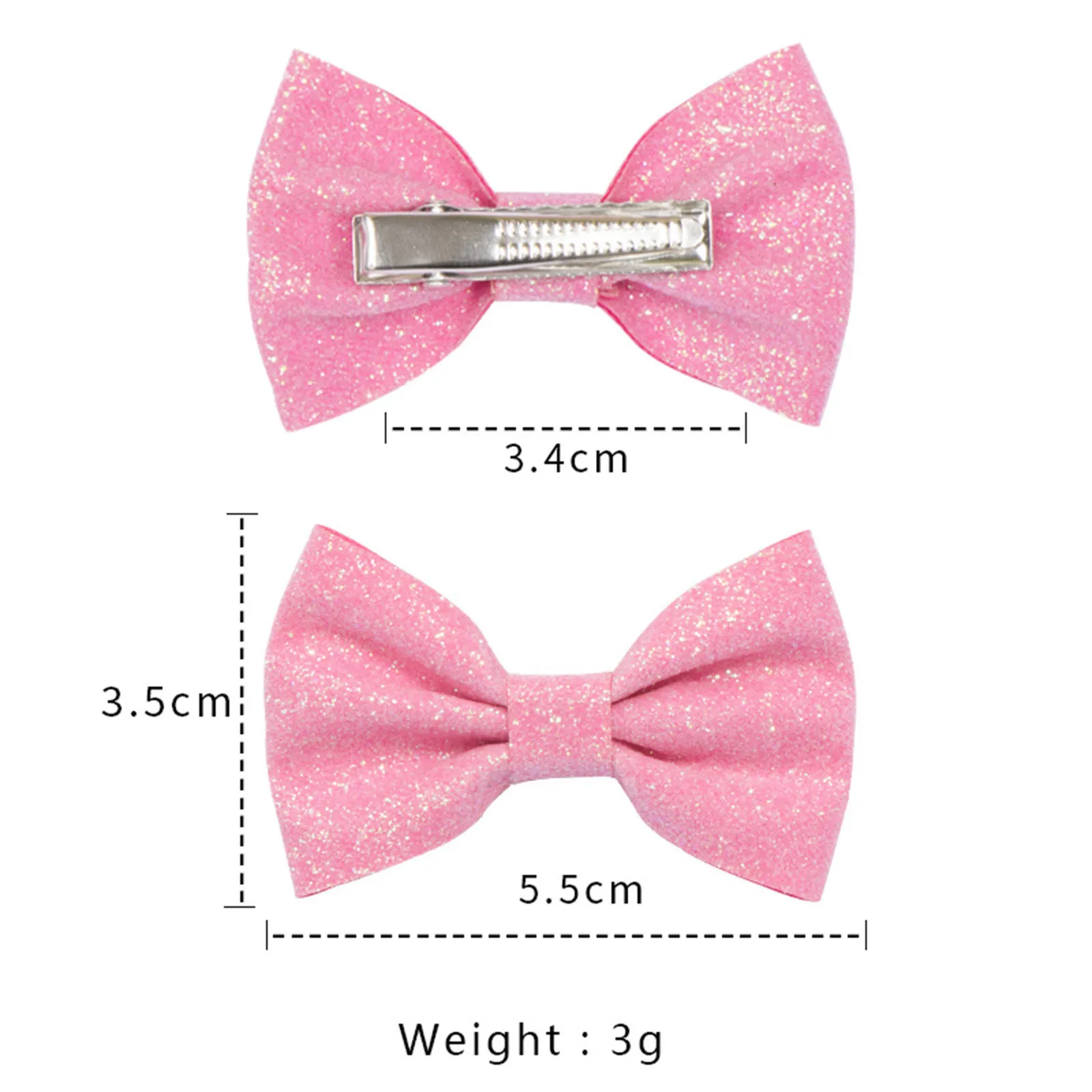 10pair Infant Baby Bowknot Solid Color Hair Clips Toddler Girl Solid Blingbling Bow Hair Clips Accessories
10pair Infant Baby Bowknot Solid Color Hair Clips Toddler Girl Solid Blingbling Bow Hair Clips Accessories