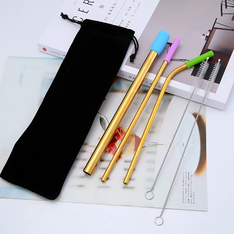 Straw Rainbow Color Reusable Metal Straws Set with Cleaner Brush 304 Stainless Steel Drinking Straw Milk Drinkware Bar Party
Straw Rainbow Color Reusable Metal Straws Set with Cleaner Brush 304 Stainless Steel Drinking Straw Milk Drinkware Bar Party