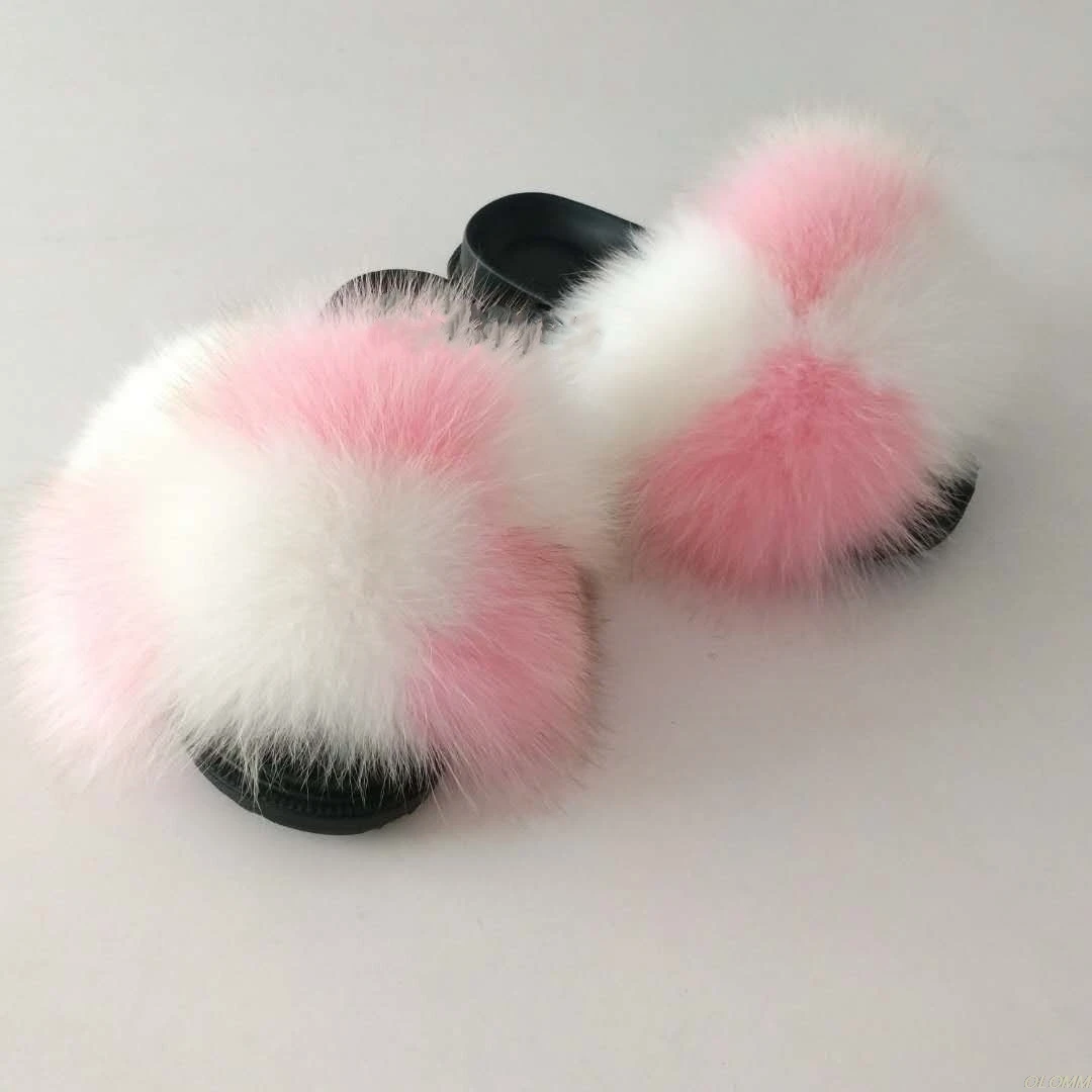 2020 Kids Real Fox Slippers Raccoon Slides Chinelos Menina Slippers Toddler Baby Girls Shoes fox fur slides fur slides for kids
2020 Kids Real Fox Slippers Raccoon Slides Chinelos Menina Slippers Toddler Baby Girls Shoes fox fur slides fur slides for kids