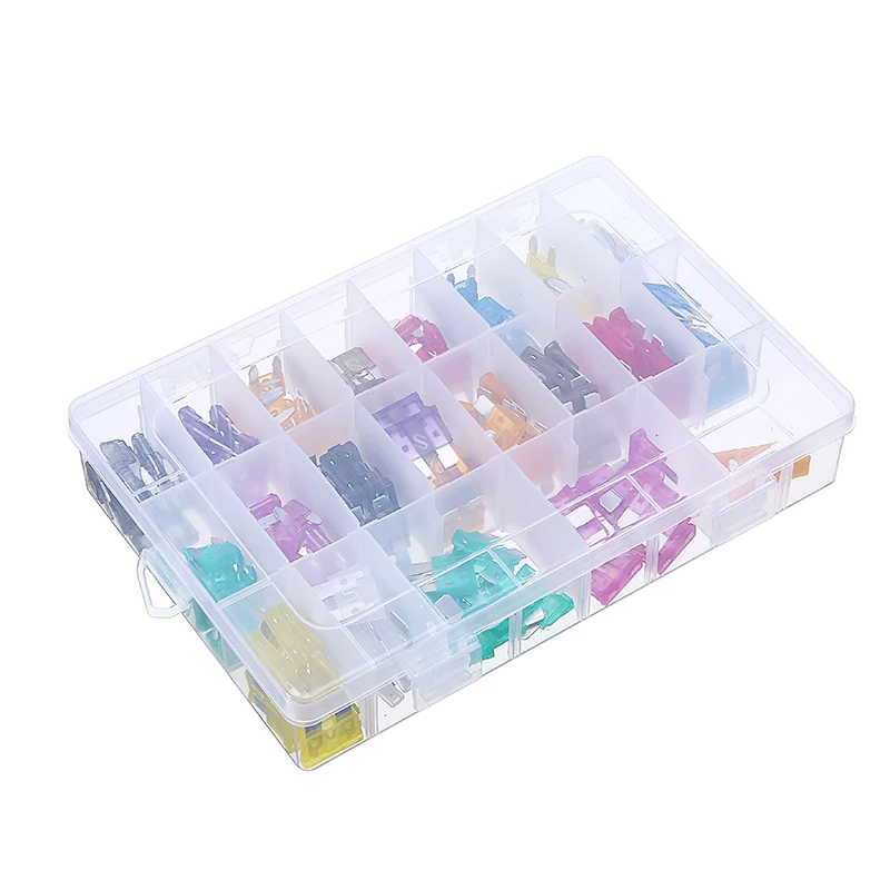 220pcs 2A-35A Mixed Mini Small Standard Fuse Car Motorcycle Boat Truck Blade Fuses Assortment Set With Clip Tool Parts
220pcs 2A-35A Mixed Mini Small Standard Fuse Car Motorcycle Boat Truck Blade Fuses Assortment Set With Clip Tool Parts