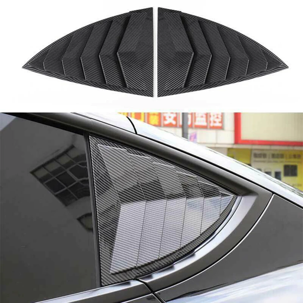 2pcs Carbon Fiber Rear Side Quarter Louver Cover Exterior Accessories For Tesla Model Y 2020-2021 Car Stickers Durable Tools
2pcs Carbon Fiber Rear Side Quarter Louver Cover Exterior Accessories For Tesla Model Y 2020-2021 Car Stickers Durable Tools