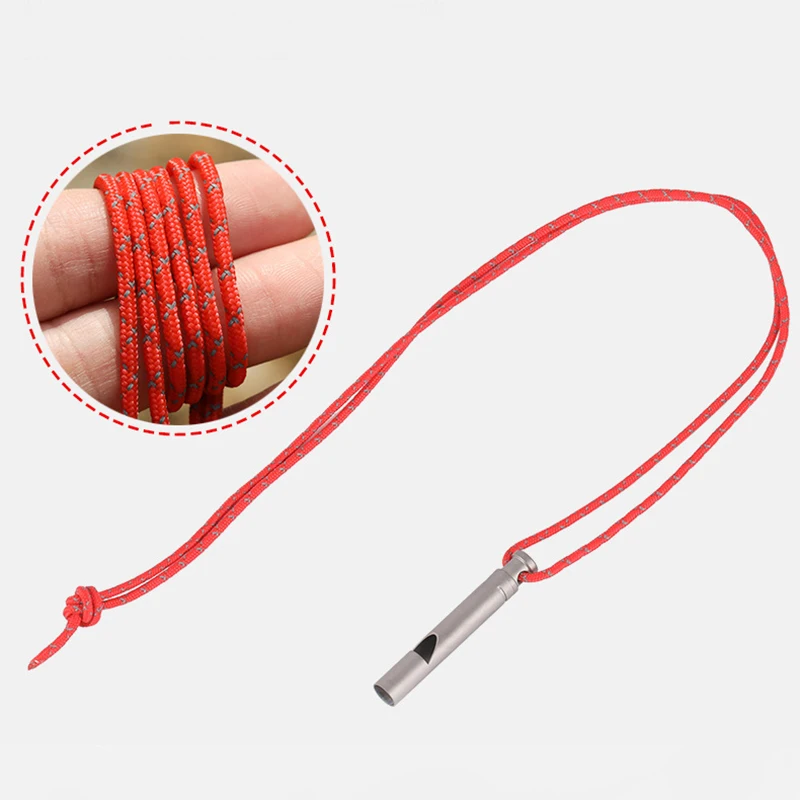 Titanium Emergency Whistle,Loud Portable Whistle Necklace Cord for Emergency Survival,Life Saving, Hiking
Titanium Emergency Whistle,Loud Portable Whistle Necklace Cord for Emergency Survival,Life Saving, Hiking