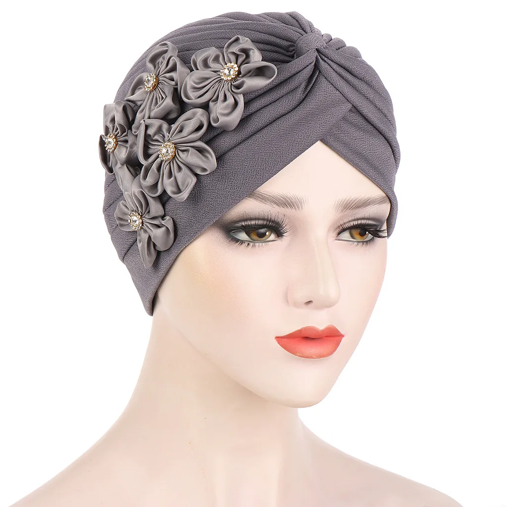 Muslim Solid Color Flowers Ruffle Turban Caps Elastic Diamonds India Cap Ready to Wear Bonnet Hijab Head Wraps Turbante Mujer
Muslim Solid Color Flowers Ruffle Turban Caps Elastic Diamonds India Cap Ready to Wear Bonnet Hijab Head Wraps Turbante Mujer