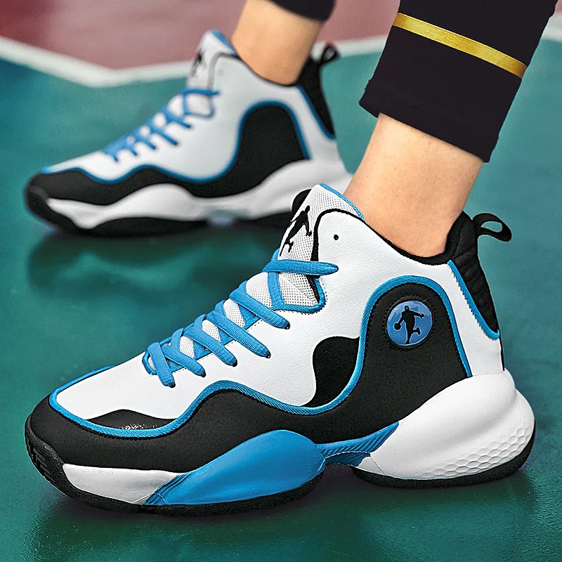 2020 Mens Basketball Shoes High Quality Fashion Sneakers Comfortable Breathable Non-slip Men Sport Shoes Casual Jogging Shoes
2020 Mens Basketball Shoes High Quality Fashion Sneakers Comfortable Breathable Non-slip Men Sport Shoes Casual Jogging Shoes