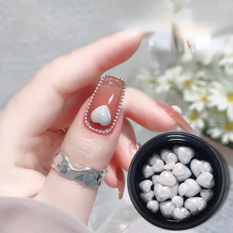 100 Pcs/lot Nail Parts Charms Heart-shaped Ceramics Rhinestones Nail Art Decorations Nails Kawaii Accessories All For Manicure
100 Pcs/lot Nail Parts Charms Heart-shaped Ceramics Rhinestones Nail Art Decorations Nails Kawaii Accessories All For Manicure