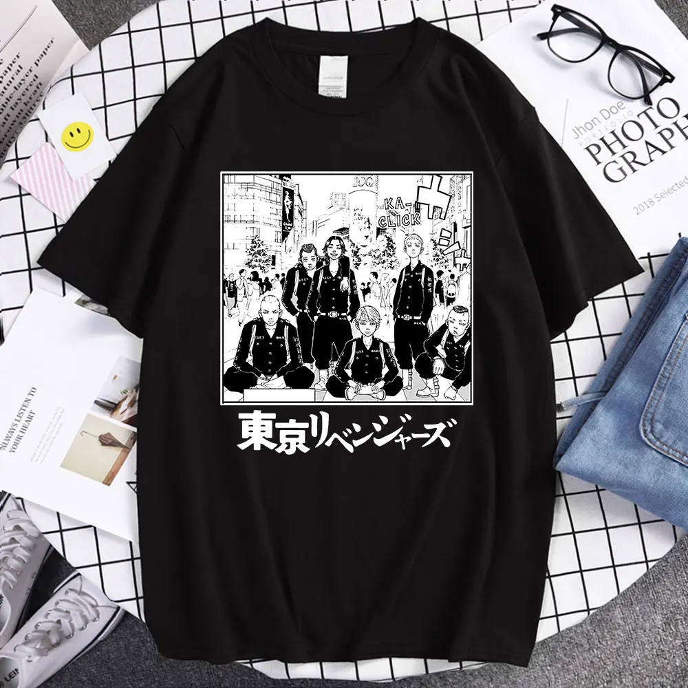 Summer New Style Tokyo Revengers CoupleT Shirt for Men 100% Cotton T-Shirts Round Collar Anime Manga Tee Shirt Short Sleeve Tops
Summer New Style Tokyo Revengers CoupleT Shirt for Men 100% Cotton T-Shirts Round Collar Anime Manga Tee Shirt Short Sleeve Tops